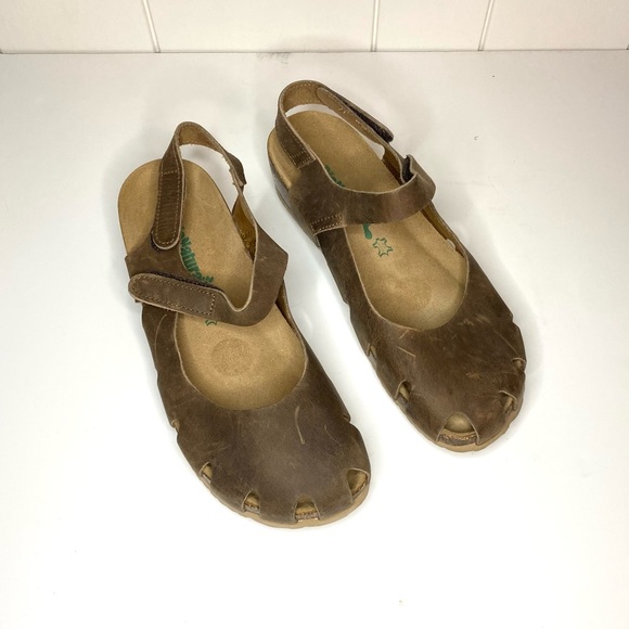 BioNatura | Shoes | Bionatura Mary Jane Leather Sandal Made In Italy 9 4 | Poshmark